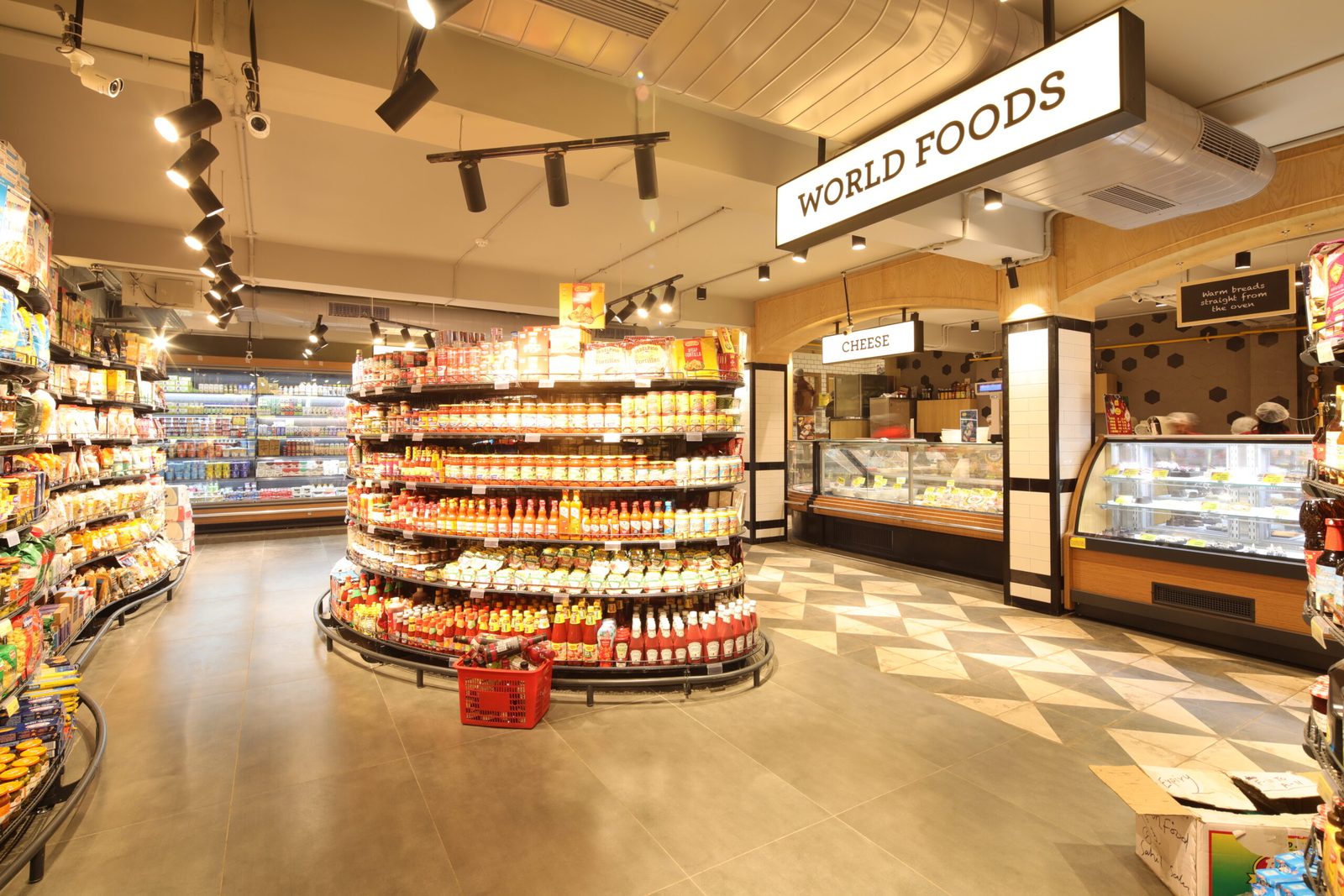 Modern Bazaar store interior